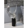 Mauro Ferretti figura decorativa ángel Sparky 24x8x34 cm plata negro