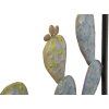 Mauro Ferretti decoración mural marco cactus 31x2,5x90 cm verde azul claro