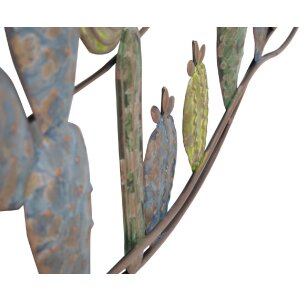 Mauro Ferretti decoración mural cactus 90x2.5x64 cm multicolor