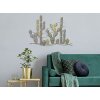 Mauro Ferretti decoración mural cactus 90x2.5x64 cm multicolor