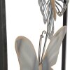 Mauro Ferretti decoración de pared mariposas 31x2.5x90 cm negro plata