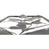 Mauro Ferretti decoración de pared mariposas 31x2.5x90 cm negro plata