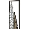 Mauro Ferretti decoración de pared hojas 30,5x2,5x99,5 cm oro plata