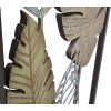 Mauro Ferretti decoración de pared hojas 30,5x2,5x99,5 cm oro plata