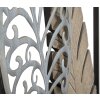 Mauro Ferretti decoración de pared hojas 30,5x2,5x99,5 cm oro plata
