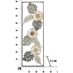 Mauro Ferretti decoración mural Too 30.5x2.5x88.5 cm multicolor