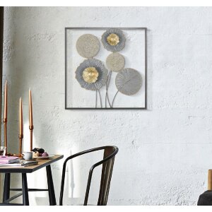 Mauro Ferretti decoración mural Sqity 50x3.8x50 cm multicolor