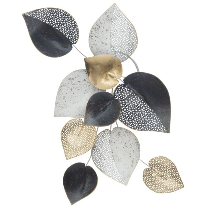 Panel mural Mauro Ferretti Half Leaf 62,5x5,5x40 cm multicolor