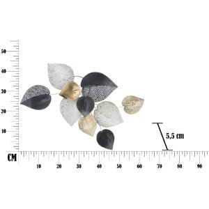 Panel mural Mauro Ferretti Half Leaf 62,5x5,5x40 cm multicolor