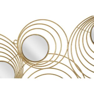 Panel mural Mauro Ferretti Rays 90x2,5x45 cm dorado