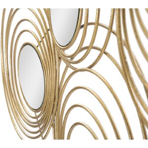 Panel mural Mauro Ferretti Rays 90x2,5x45 cm dorado