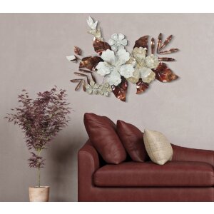 Mauro Ferretti panel mural Bouquet 83x8.5x55 cm multicolor