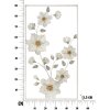 Mauro Ferretti panel mural Flix 50x5,5x90,5 cm oro blanco