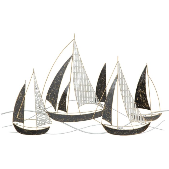 Mauro Ferretti panel mural Veliero 91x2,5x55,9 cm multicolor