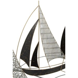 Mauro Ferretti panel mural Veliero 91x2,5x55,9 cm multicolor