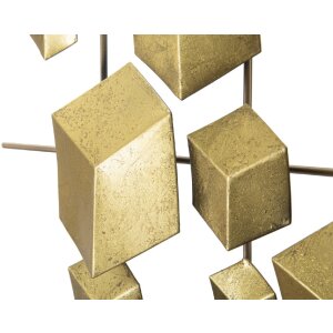 Mauro Ferretti panel mural Abstracto 90,5x3,5x50 cm color oro
