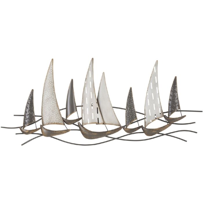 Mauro Ferretti panel mural Regata 100x3x44 cm multicolor