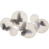Mauro Ferretti panel mural Butterfly Dark 66x5x38 cm gris beige