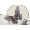 Mauro Ferretti panel mural Butterfly Dark 66x5x38 cm gris beige
