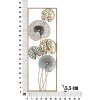 Mauro Ferretti panel mural Gloth 31,2x5,5x90 cm multicolor