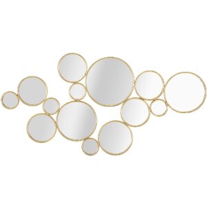 Panel mural Mauro Ferretti con espejos 100x2,3x51,5 cm...