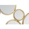 Panel mural Mauro Ferretti con espejos 100x2,3x51,5 cm color oro