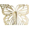 Mauro Ferretti decoración de pared set mariposas 4 unid. 35x2x2916x2x12 cm color oro