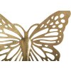 Mauro Ferretti decoración de pared set mariposas 4 unid. 35x2x2916x2x12 cm color oro