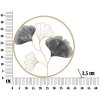Mauro Ferretti panel mural Flor Simple Ø 45,5x3,5 cm multicolor