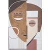 Mauro Ferretti mural Ethnic Face 60x2,7x80 cm multicolor