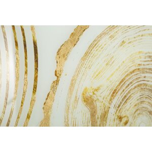 Mauro Ferretti Cuadro de cristal con marco Woody 60x3,5x90 cm multicolor