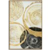 Mauro Ferretti Cuadro de cristal con marco Woody 60x3,5x90 cm multicolor