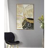 Mauro Ferretti Cuadro de cristal con marco Woody 60x3,5x90 cm multicolor
