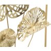 Mauro Ferretti panel mural flores doradas 50x5x50 cm color oro