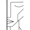 Mauro Ferretti panel mural Tribal Simply Set 2 piezas 60x1x80 cm negro