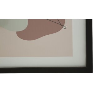 Mauro Ferretti impresión artística con marco Cara 35x2x47 cm multicolor