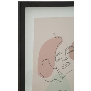 Mauro Ferretti impresión artística con marco Cara 35x2x47 cm multicolor