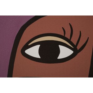 Mauro Ferretti mural Cara 60x3x90 cm multicolor