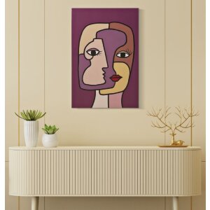 Mauro Ferretti mural Cara 60x3x90 cm multicolor