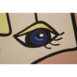 Mauro Ferretti mural Cara 60x3x90 cm multicolor