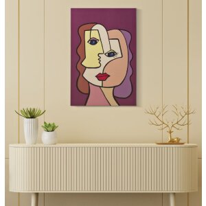 Mauro Ferretti mural Cara 60x3x90 cm multicolor