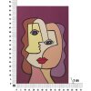 Mauro Ferretti mural Cara 60x3x90 cm multicolor