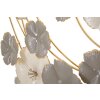Mauro Ferretti panel mural Lotly 63,5x5x67,9 cm blanco gris