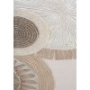 Mauro Ferretti mural Circly con aplique 50x3,2x100 cm color crema