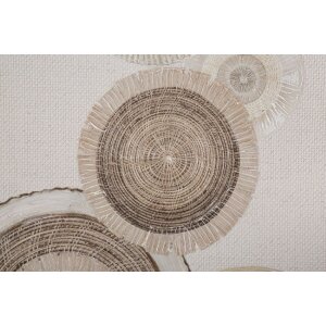 Mauro Ferretti mural Circly con aplique 50x3,2x100 cm...