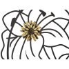Mauro Ferretti panel mural Simply Flotis 63x2x69 cm negro dorado