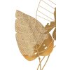 Mauro Ferretti panel mural hoja de otoño 53x4x84,5 cm color oro
