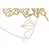 Mauro Ferretti panel mural Golden face 60x1x80 cm color oro