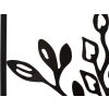 Panel mural Mauro Ferretti Elegant 60x1x80 cm negro