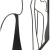 Panel mural Mauro Ferretti Elegant 60x1x80 cm negro